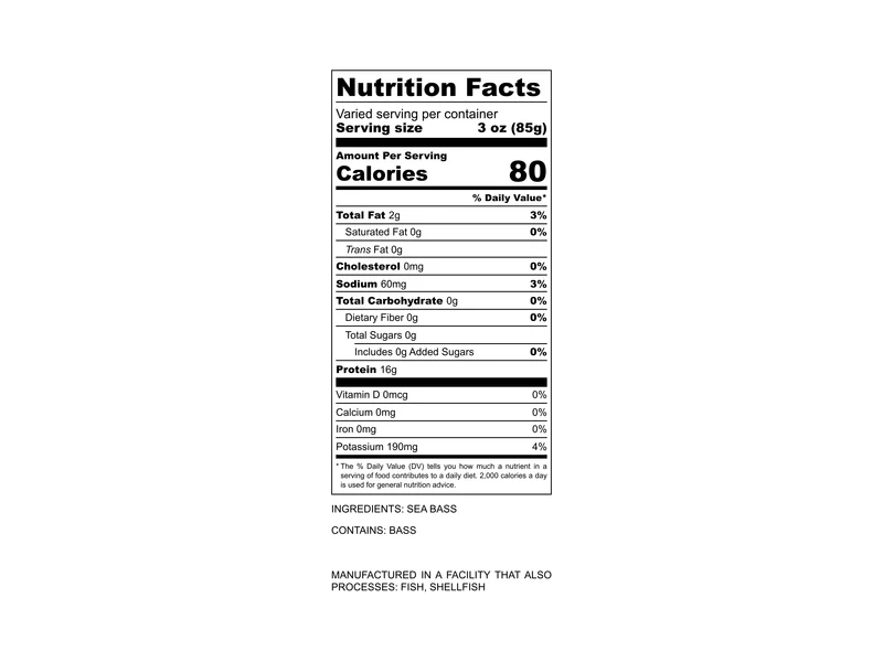 Featured Seafood: Wild Black Sea Bass Portion - 1ct - Image 5