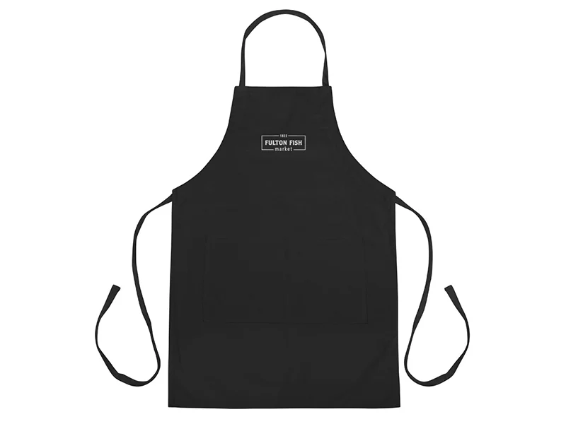 Fulton Fish Market Embroidered Apron - Image 2
