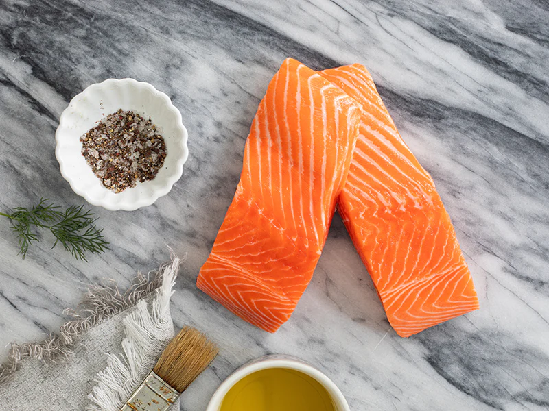King Salmon Portion - 1ct