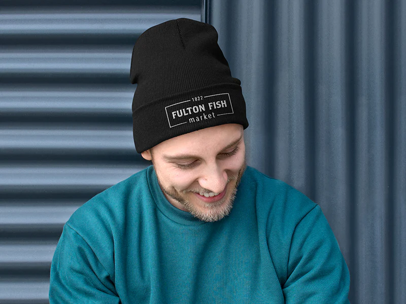 Fulton Fish Market Beanie - Gift - Image 2