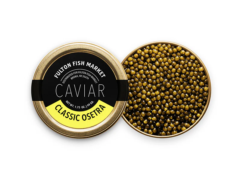 Fulton Fish Market Classic Osetra Caviar - Image 2