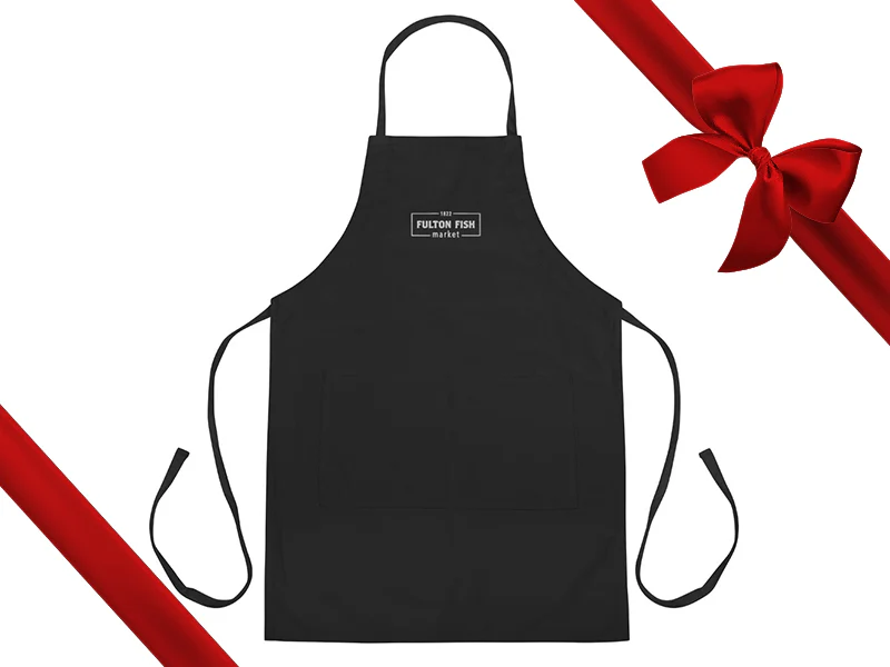 Fulton Fish Market Embroidered Apron - Gift
