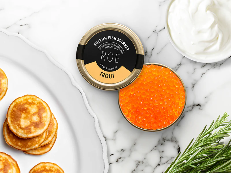 Fulton Fish Market Trout Roe, Small