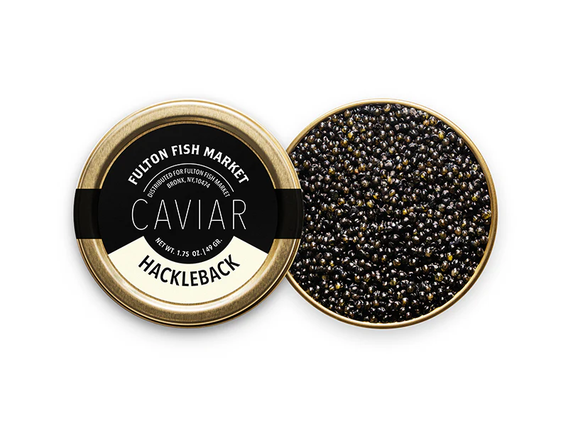Fulton Fish Market Wild Hackleback Caviar - Gift - Image 2