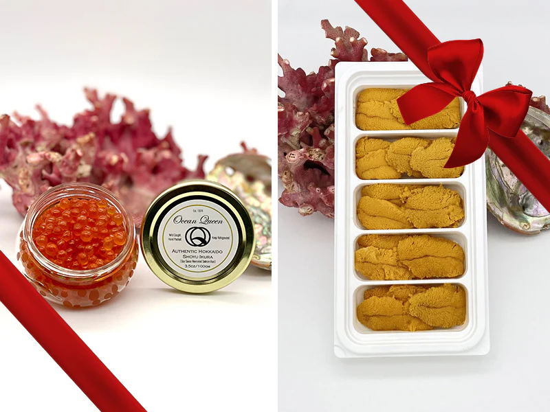 Fulton's Finest Wild West Coast Uni & Hokkaido Shoyu Ikura Bundle - Gift