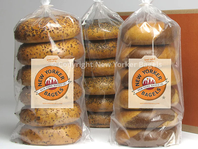 New Yorker Bagels Marble Rye Bagels - Dozen - Image 3