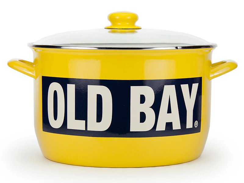 Golden Rabbit Enamelware Old Bay Stock Pot, 18 Qt - Image 3